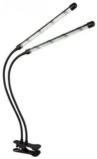 Φωτιστικό Ανάπτυξης Φυτών LED Μαύρο Διπλό IP44 Μανταλάκι Treena 28053 Globo Lighting 28053 Μαύρο
