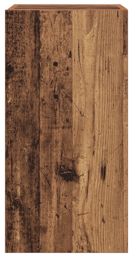 vidaXL Σετ επίπλου τηλεόρασης 4 pcs Παλαιό ξύλο 30.5 x 30 x 60 εκ.