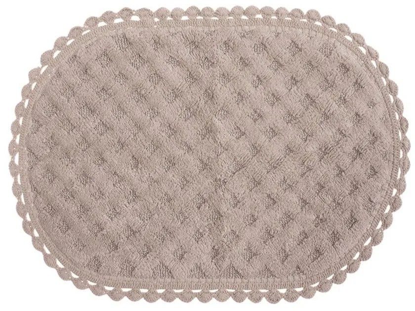 Ταπέτο Μπάνιου Touch Beige Nef-Nef 55X85 100% Cotton