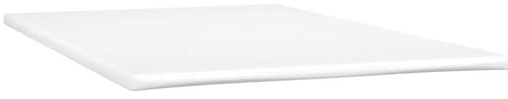 vidaXL Κρεβάτι Boxspring με Στρώμα Καπουτσίνο 120x200εκ.από Συνθ.Δέρμα