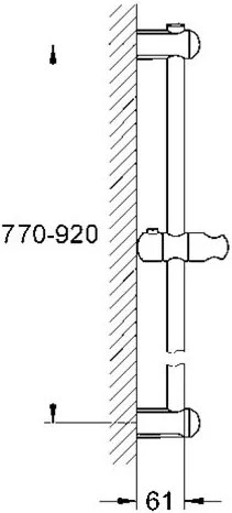 Βέργα ντουζ Grohe Euphoria