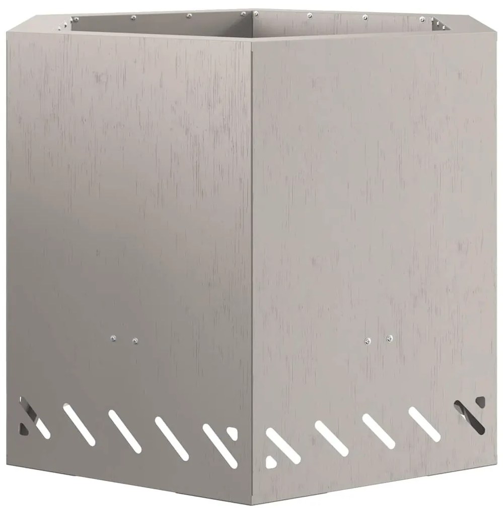 vidaXL Φωτιά Καφέ 58 x 58 x 51 cm Ατσάλι σκληρυθέν στον αέρα