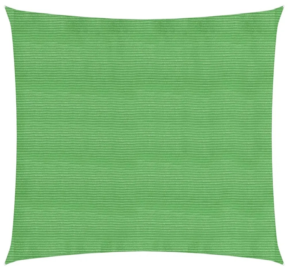 vidaXL 311272  Sunshade Sail 160 g/m² Light Green 2x2 m HDPE