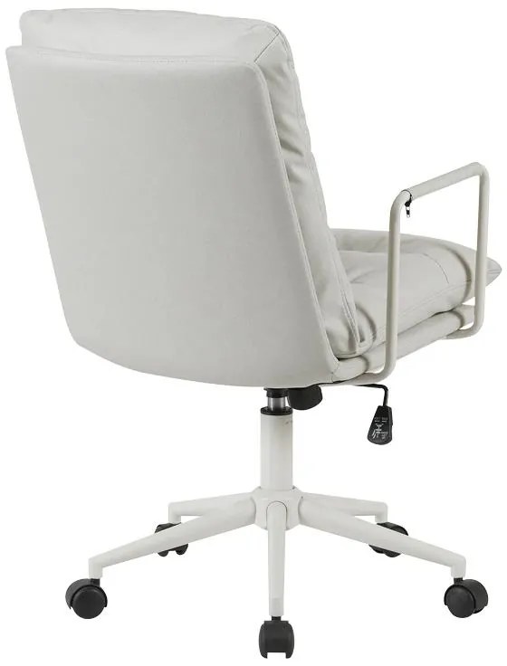 Καρέκλα γραφείου διευθυντη Kreno PES γκρι 56x67x89-97εκ 56x67x97 εκ.