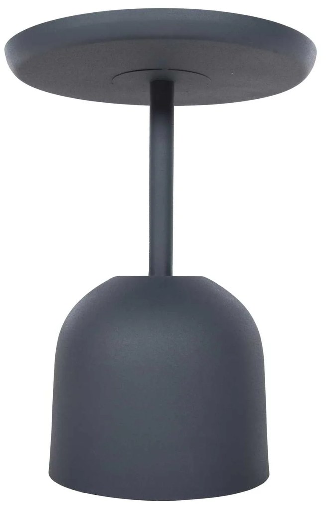 ΤΡΑΠΕΖΙ ΒΟΗΘΗΤΙΚΟ ΣΤΡΟΓΓΥΛΟ DELBEL HM4261.05 ΜΕΤΑΛΛΟ ΜΠΛΕ ΣΚΟΥΡΟ Φ39,5x53,5Υ εκ.