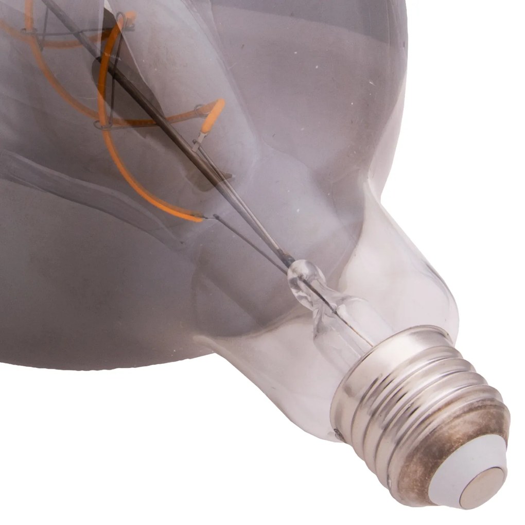 ΛΑΜΠΤΗΡΑΣ LED FILAMENT 8W E27 3000K SMOKE DIMMABLE HM4051.03