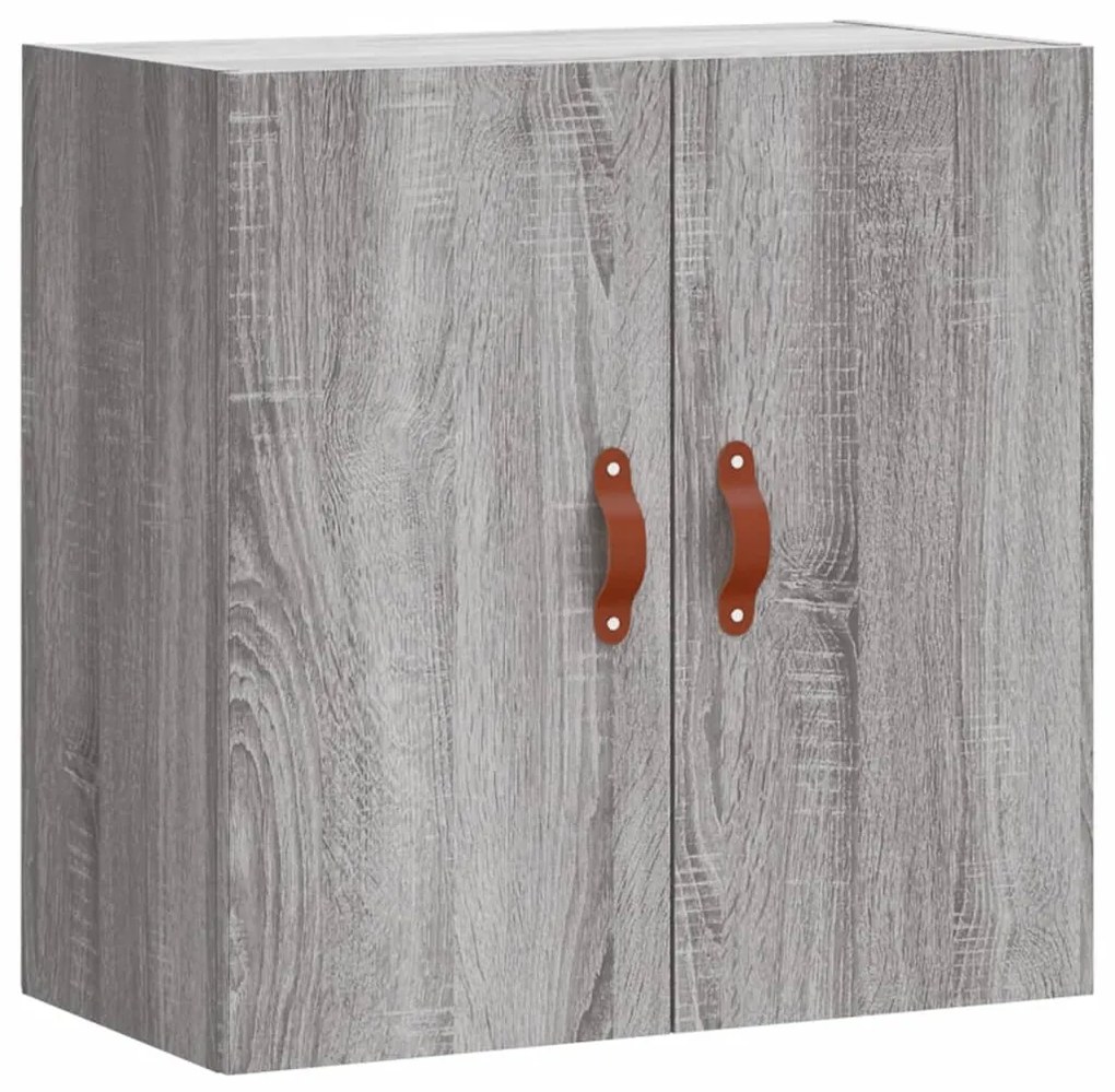 vidaXL Ντουλάπι Τοίχου Γκρι Sonoma 60x31x60 εκ. από Επεξεργασμένο Ξύλο