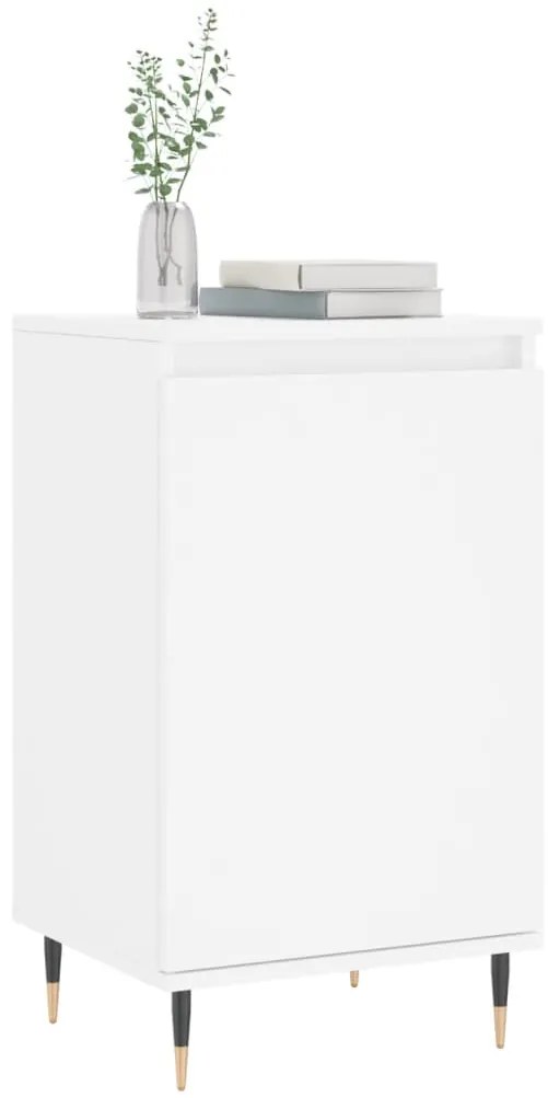 vidaXL Συρταριέρα Λευκή 40 x 35 x 70 εκ. από Επεξεργασμένο Ξύλο