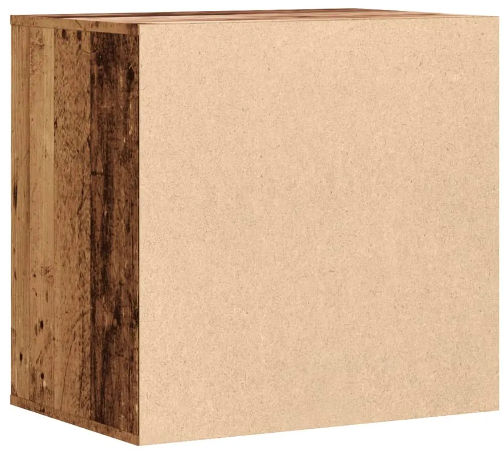 vidaXL Συρταριέρα Γωνιακή Όψη Παλαιού Ξύλου 60x41x58 εκ. Επεξεργ. Ξύλο