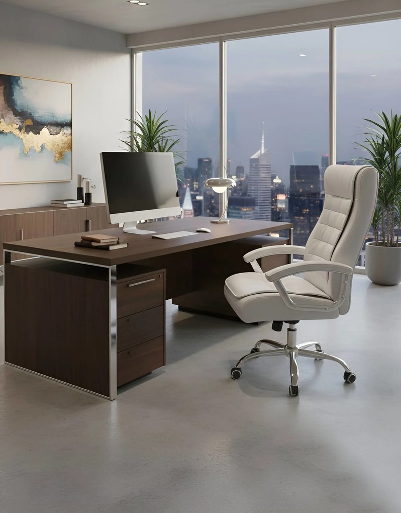 Καρέκλα διευθυντική Viridian-Leuko