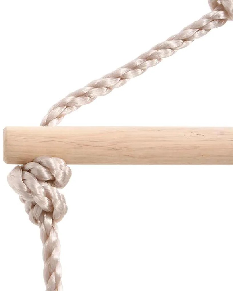 vidaXL Κούνια με Σκάλα και Πιασίματα Αναρρίχησης Μπλε Πολυαιθυλένιο