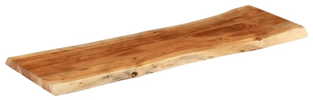 vidaXL Επιφάνεια Τραπεζιού Ορθογώνια 110x40x3,8 εκ. Μασίφ Ξύλο Ακακίας
