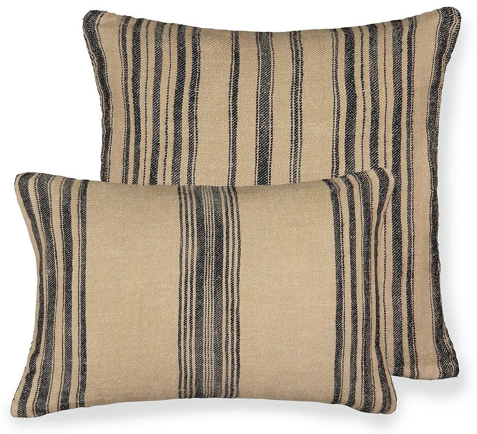 Ορθογώνια θήκη για μαξιλαράκι από λινό βαμβάκι, Belaga