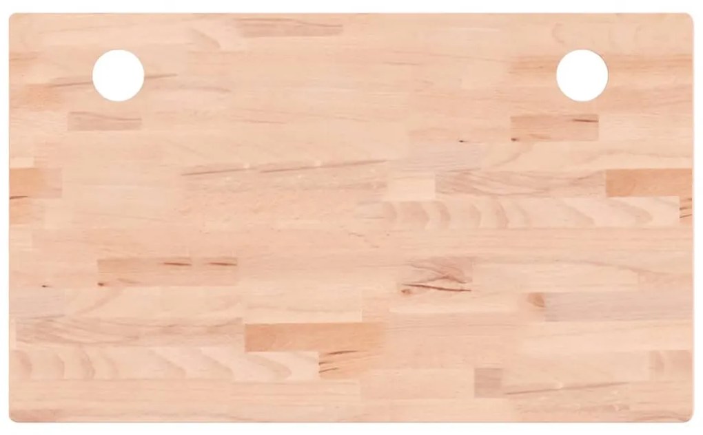vidaXL Επιφάνεια Γραφείου 100x60x4 εκ. από Μασίφ Ξύλο Οξιάς