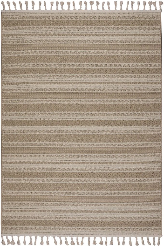 Χαλί Vannerie 68479 060 Beige-Brown Βιοκαρπέτ 160X230cm