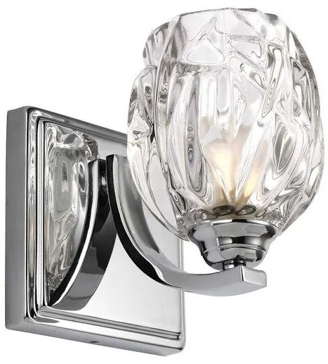 Απλίκα Φωτιστικό Μπάνιου  1xG9  Χρώμιο IP44 Kalli FE-KALLI1-BATH Elstead Lighting-FE-KALLI1-BATH-Χρώμιο FE-KALLI1-BATH