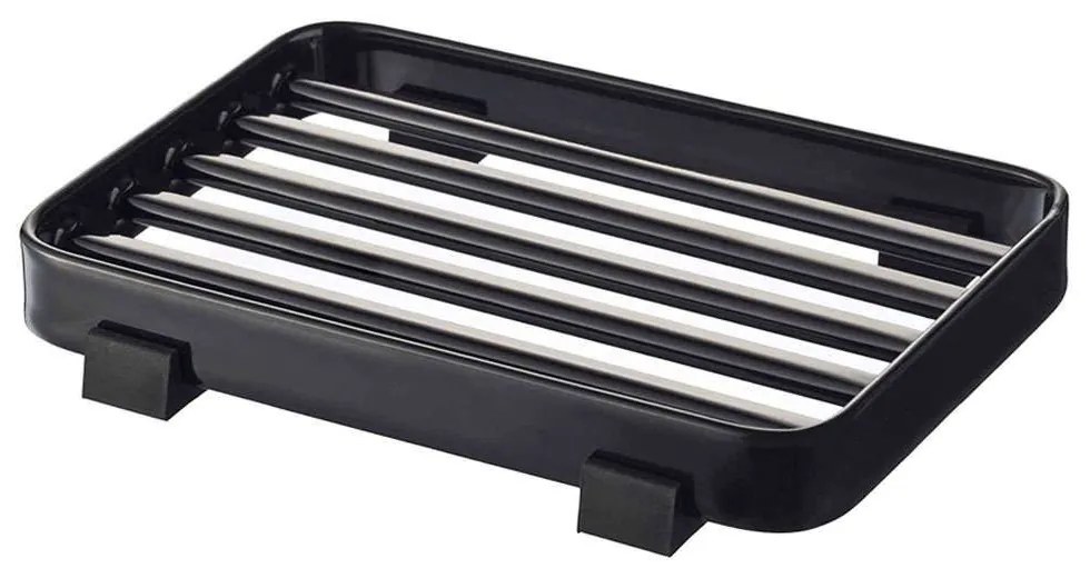 Σαπουνοθήκη Tower Tray LBTYMZK6800 11x7,5x1,2cm Black Yamazaki Steel