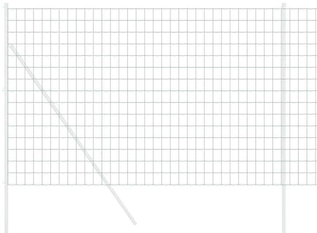 vidaXL Φράχτης Εuro Πράσινο 1.6 x 10 m Σίδηρος με επικάλυψη PVC