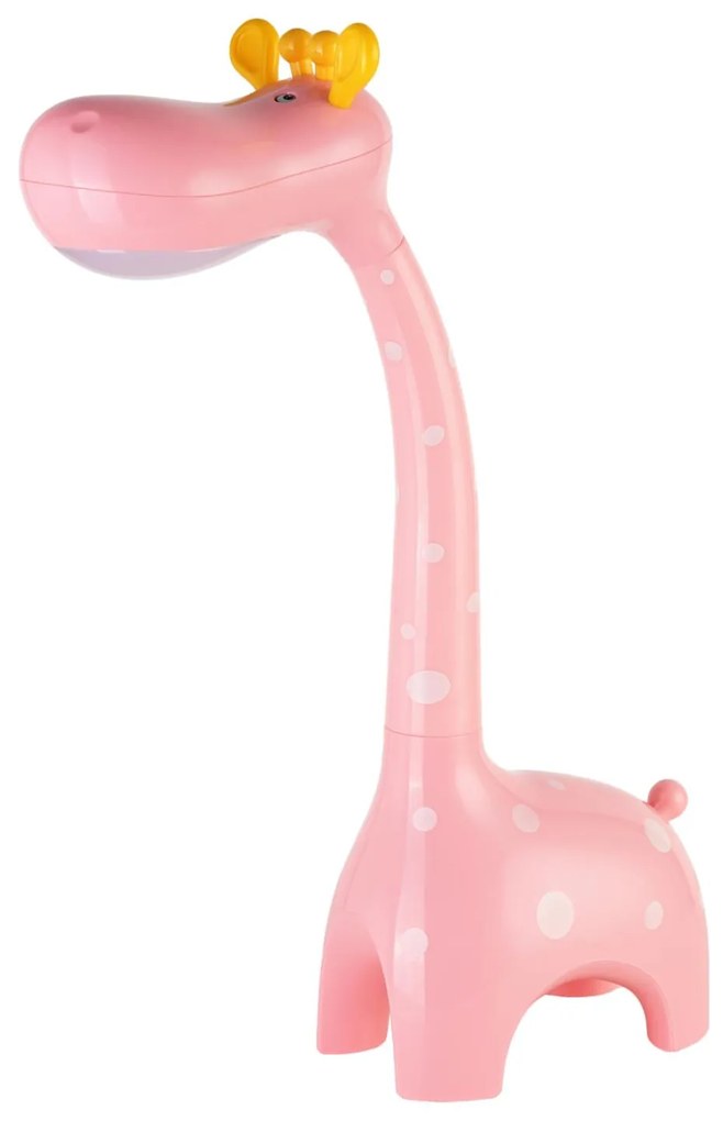 KIDS DESK LAMP LED BADOO GIRAFFE FIGURE  PINK ABS