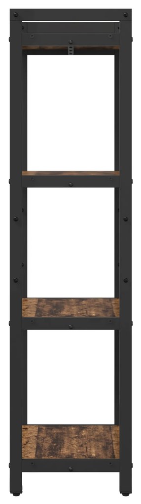 vidaXL Βιβλιοθήκη Παλαιό ξύλο 40 x 30 x 118 εκ Στερεό Ξύλο