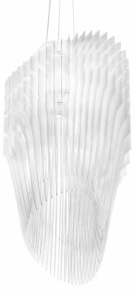 Φωτιστικό Οροφής Led Avia S White Slamp Aluminium, Polypropylene