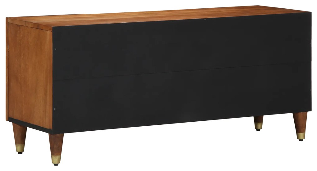 vidaXL Κονσόλα Τηλεόρασης 105x33x46 εκ Μασίφ Ξύλο Μάνγκο