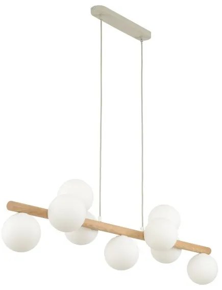 Κρεμαστό Φωτιστικό 9xG9 8W IP20 Estera TK Lighting-5906-Λευκό 5906