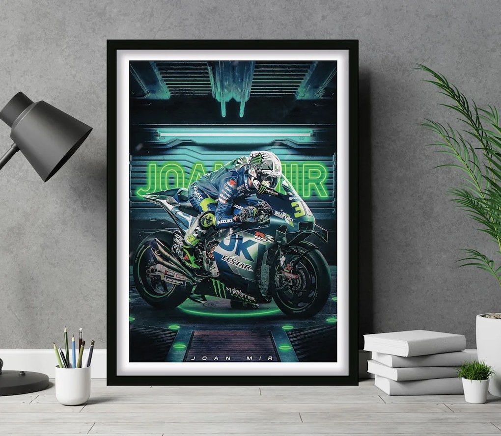 Πόστερ &amp; Κάδρο MotoGp GP013 30x40cm Εκτύπωση Πόστερ (χωρίς κάδρο)