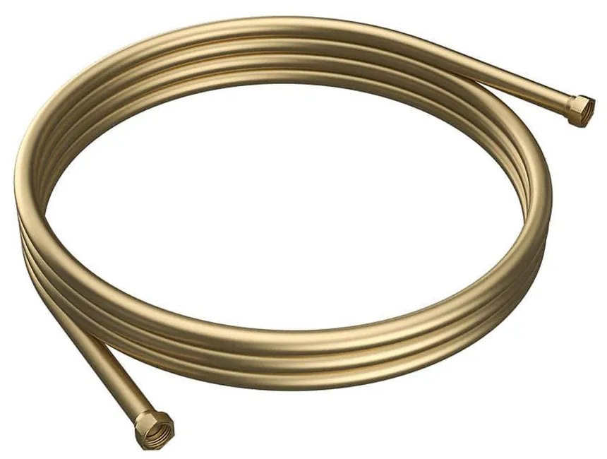 Σπιράλ Τηλεφώνου Ντους FB10106-O 120cm Gold Karag Pvc,Plastic