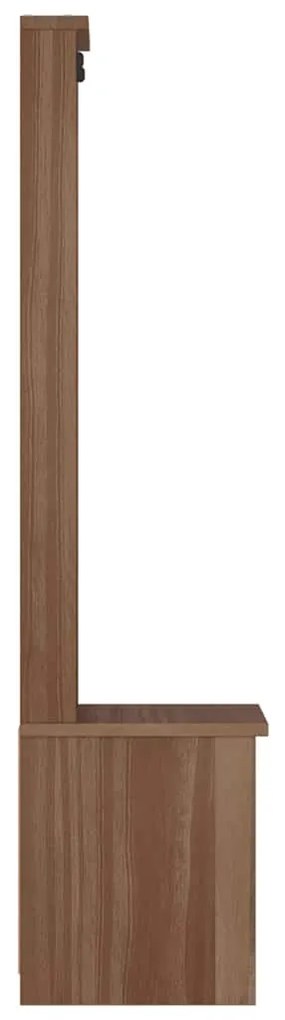 vidaXL Δέντρο χωλ "SANDNES" 45x40x159,5 εκ.Πεύκο μασίφ ξύλο