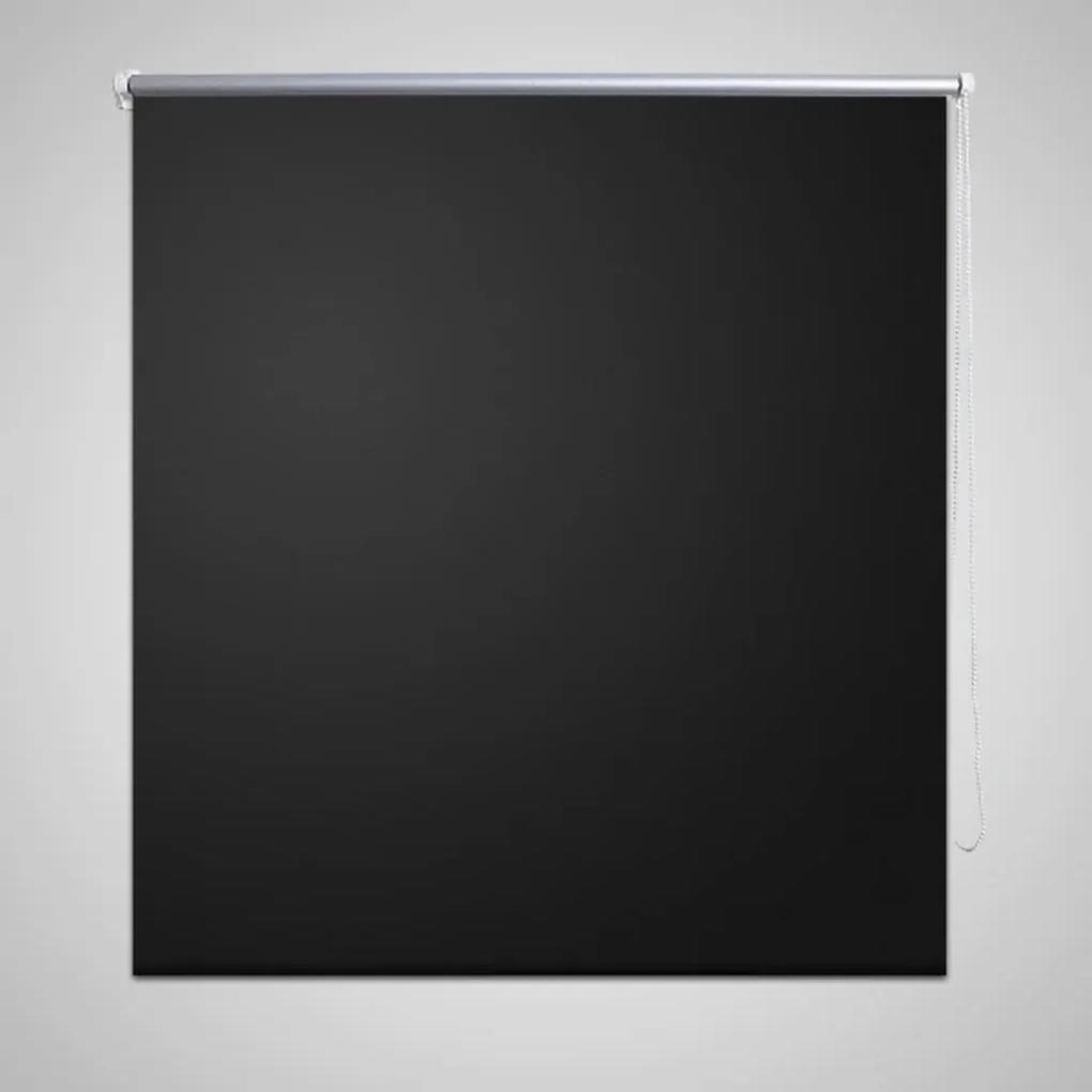 vidaXL Στόρι Συσκότισης Ρόλερ Μαύρο 120 x 175 εκ.