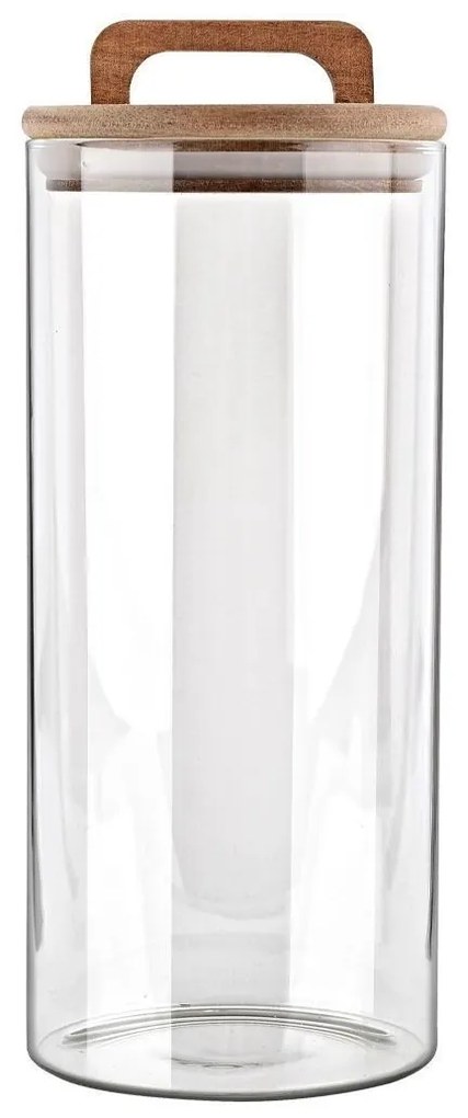 ESTIA ΔΟΧΕΙΟ ΑΠΟΘΗΚΕΥΣΗΣ ALLURE ΓΥΑΛΙΝΟ 1300ml 10x10x22cm