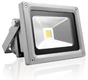 Προβολέας LED 20W Ψυχρό 1900lm Ασημί 07-00502 ΦOS_ME-07-00502-Ασημί 07-00502