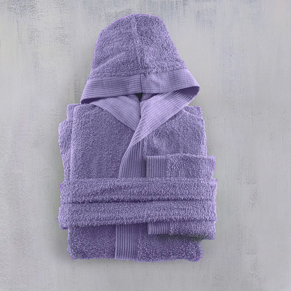 Παιδικό Μπουρνούζι Rythmos Twist Purple Μωβ No 8-10