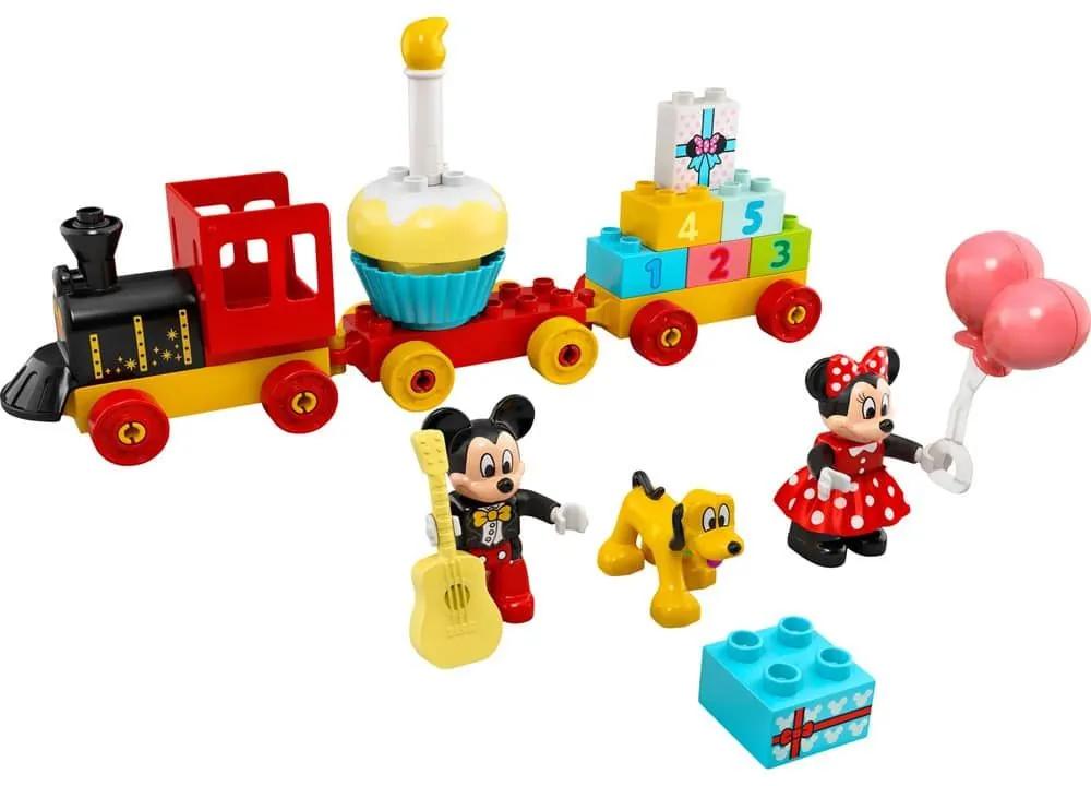 Τρένο Γενεθλίων Των Mickey Και Minnie Duplo Disney 10941 22τμχ 2 ετών+ Multicolor Lego