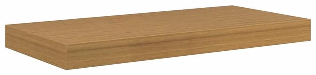 vidaXL Ράφι Τοίχου 4 pcs Μπεζ 50 x 23,5 x 4 εκ Επεξεργασμένο ξύλο