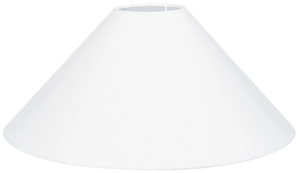 Lampshade S Line Ø50cm Λευκό Κωνικό Υφασμάτινο S3175-0091