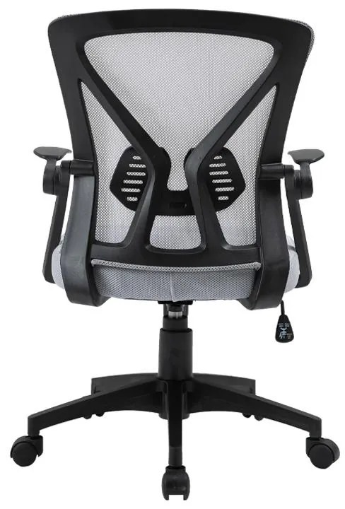 Καρέκλα Γραφείου FL20-2Β Fylliana Γκρί 60x63x90/105 εκ. 60x63x105 εκ.