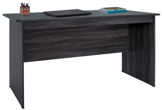 ΓΡΑΦΕΙΟ ΜΕΛΑΜΙΝΗΣ HAYDEN 150x71x74,5 HM2284.01 ΣΕ ΑΝΘΡΑΚΙ ΧΡΩΜΑ