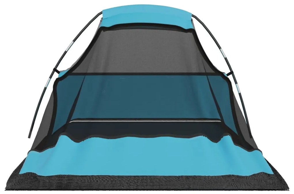 vidaXL Σκηνή Κάμπινγκ Μπλε 317 x 240 x 100 εκ.