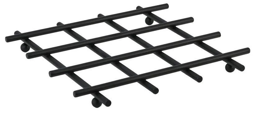 ESTIA ΒΑΣΗ ΜΑΓΕΙΡΙΚΟΥ ΣΚΕΥΟΥΣ MATTE BLACK ΑΠΟ ΚΡΑΜΑ ΨΕΥΔΑΡΓΥΡΟΥ