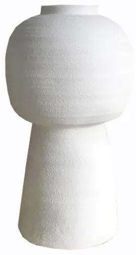 Βάζο Κεραμικό Λευκό Art Et Lumiere Φ21,5x50εκ. 15011