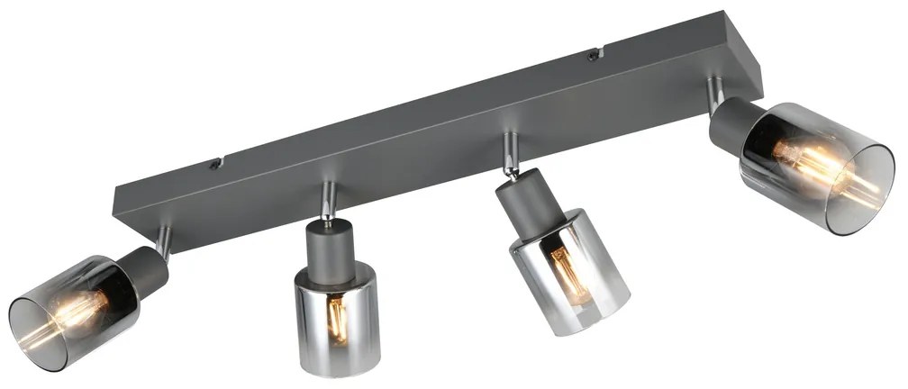 Φωτιστικό Σποτ Reality Lighting -RL CADIZ R81784042 Ανθρακί (Anthracite)