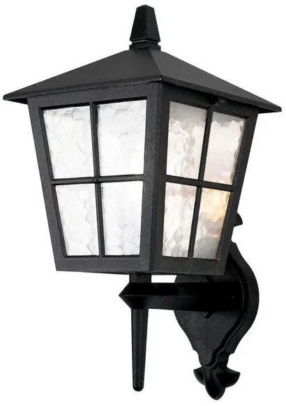 Φανάρι  Απλίκα Φωτιστικό Τοίχου 1xE27  Μαύρο  IP43  44cm  Canterbury BL46M-BLACK Elstead Lighting-BL46M-BLACK-Μαύρο BL46M-BLACK