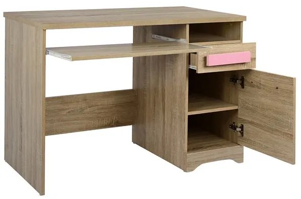 ΓΡΑΦΕΙΟ PLAYROOM SONAMA+ ΡΟΖ ΧΕΡΟΥΛΙ HM11154.02 110X55X76.5