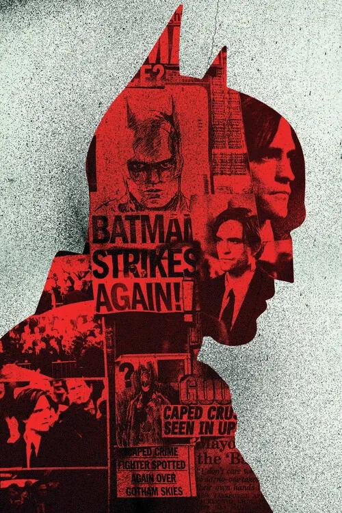 Εκτύπωση τέχνης Batman strikes again, (26.7 x 40 cm)