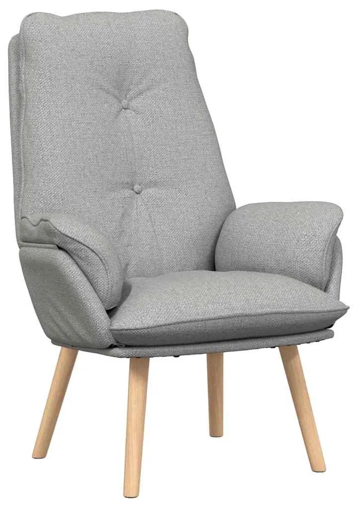 vidaXL Χαλαρωτική Πολυθρόνα Σκούρο γκρι 69 x 74 x 93 εκ. ύφασμα