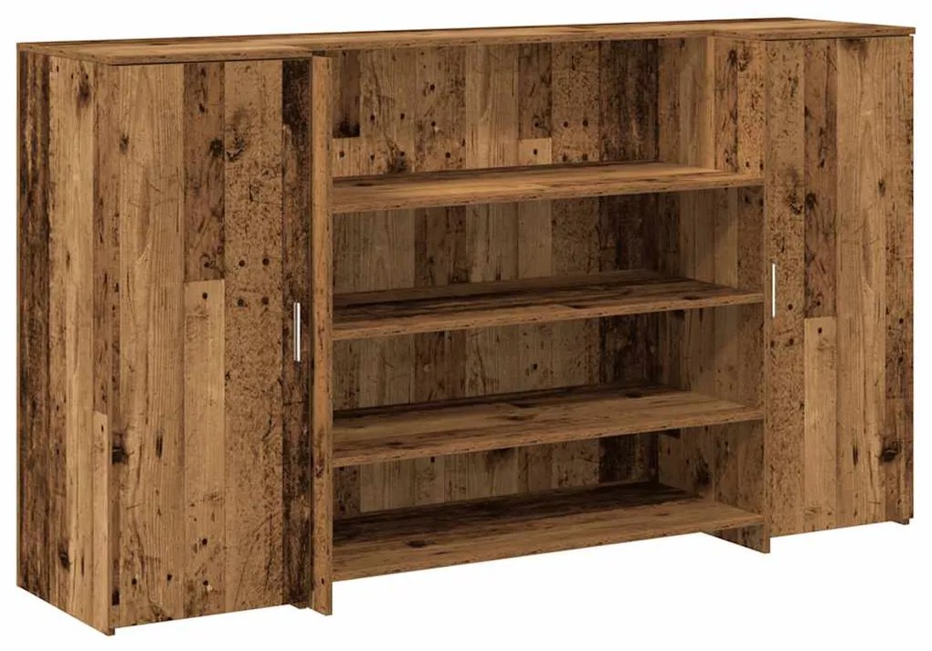 vidaXL Γραφείο υποδοχής Παλιό Ξύλο 180x50x103,5 εκ. Επεξεργασμένο Ξύλο