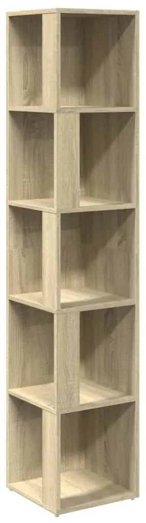 vidaXL Ντουλάπι Γωνία Sonoma Oak 33 x 33 x 164,5 εκ. από Επεξ. Ξύλο