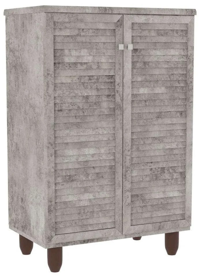 Παπουτσοθήκη - Ντουλάπι Santo 123-000195 60x34,5x91,5cm Antique Anthracite